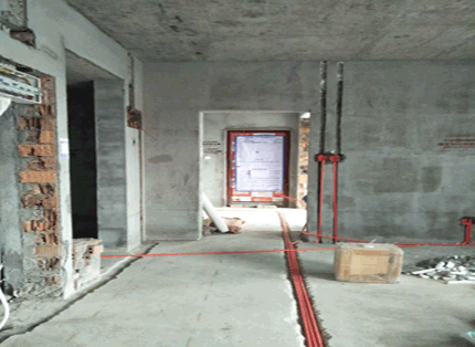 绵阳知名装修公司在建工地东辰永兴国际